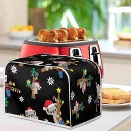 Toaster Cover - Apparaat Beschermhoes - Keuken Organisatie - Stof- en Vetafstotend - M: 22.5 x 27.5 x 32.5 cm — thumbnail 2