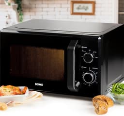 Magnetron Oven - Magnetron NOLO - Snel Eten Opwarmen - Roestvrij Staal - 20 Liter - Zwart — thumbnail 2