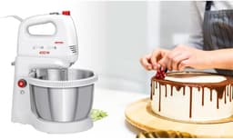 Deegkneder - Keukenmixer - Bakken en Koken - Roterende Kom - 3.5 Liter - Wit — thumbnail 5