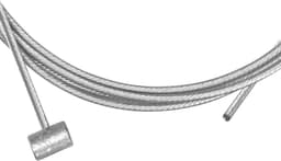 SnelShoppen - Stalen kabel 2m x 2.5mm voor motorapparatuur, 8x12mm peervormige kop - Geschikt voor grasmaaier, tractor, tuin en meer — thumbnail 2
