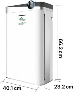 Heinner Forest Breeze Sense 488 Luchtreiniger – CADR 488 m³/u – Geschikt voor 34–58 m² – WiFi – HEPA H11-filter – UV-lamp – Ionisator – 12 Uurs Timer – 4 Snelheden – Wit — thumbnail 2