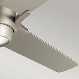 Plafondventilator met verlichting - Zeus - 60in / 152cm ventilator - geborsteld nikkel — thumbnail 5