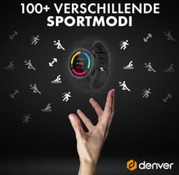 Denver Smartwatch - Android iOS - GPS - Volledige Belfunctie - Sporthorloge - Hartslagmeter - Saturatiemeter - Slaapmonitor - SWG339 — thumbnail 4