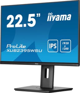 iiyama ProLite XUB2395WSU-B5 - 23 Inch - IPS - WUXGA - USB-hub - In hoogte verstelbaar — thumbnail 2