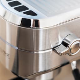 TZS First Austria Pistonmachine - 1450W - Espressomachine - Koffiezetapparaat - 15Bar - RVS — thumbnail 4