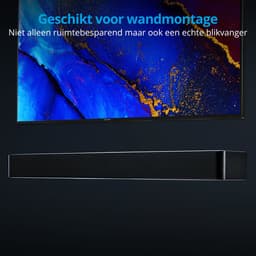 MEDION P61155 2.0 Soundbar met Bluetooth (incl. afstandsbediening, aanraakbediening, HDMI (ARC), AUX, optische ingang, 2 x 30 W RMS) — thumbnail 2