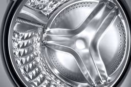 Samsung WW90DG6U85LKU3 vrijstaande wasmachine - 9 kg capaciteit - 1400 tpm centrifugeersnelheid - Ecobubble-technologie - zilveren afwerking — thumbnail 3