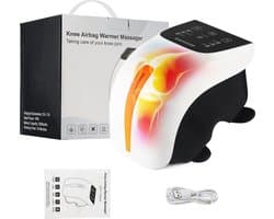 Kniemassageapparaat met Warmte en Vibratie voor Knie- en Gewrichtspijnverlichting
