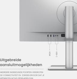 BenQ Mac Monitor MA270U 27 inch - 4K UHD Beeldscherm voor MacBook Pro/Air en Mac mini - 2 x HDMI - 2 X USB-C - 90W/15W voeding - USB-hub - P3-kleurengamma — thumbnail 4