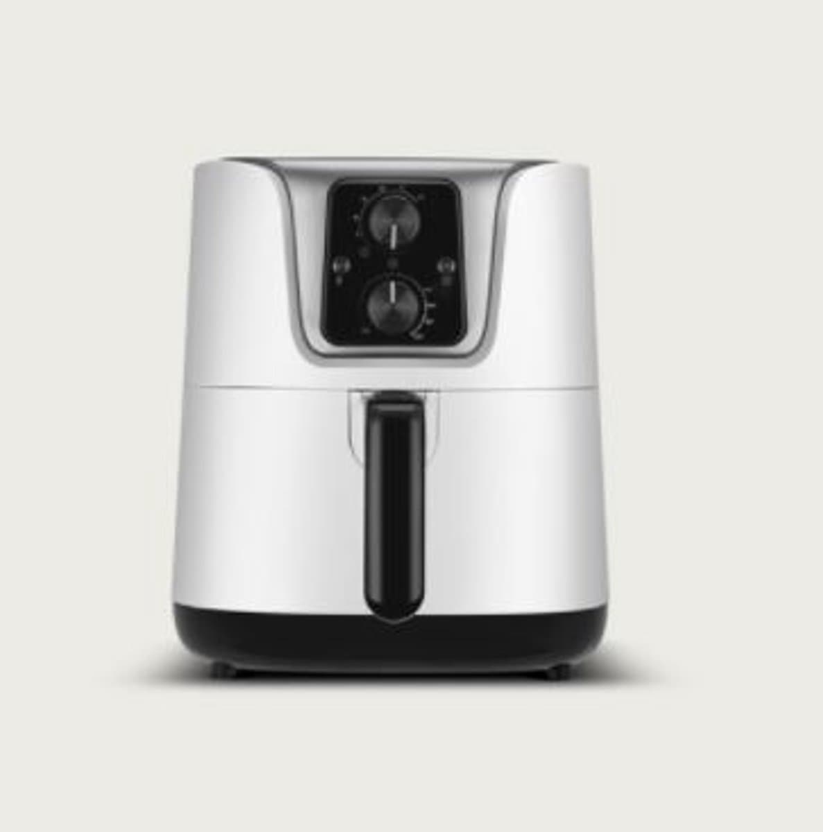 Grundig FRY 6840 Enkel 3 l Vrijstaand 1300 W Heteluchtfriteuse Zwart, Wit — afbeelding 1