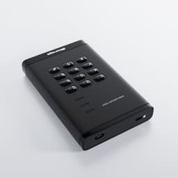iStorage diskAshur PRO3 HDD – externe harde schijf – 2TB – USB – 256-bit – Zwart — thumbnail 4