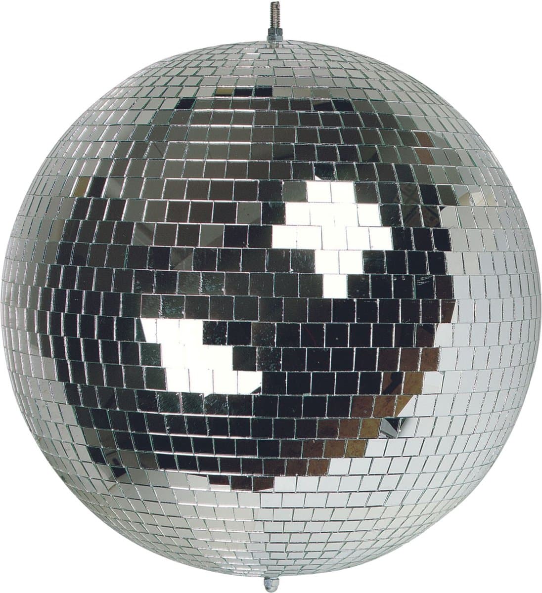HQ-Power Disco spiegelbol Ø 10 cm, spectaculaire lichteffecten voor feestjes, veilig ophangsysteem en facetglas, dansvloer accessoire voor disco en meer — afbeelding 1