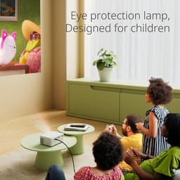 Mini Beamer - Full HD 1080P Ondersteunt Mini Projector voor mobiele telefoon/PC/PS4/PS5/Xbox/Firestick - Draagbare Projector compatibel met USB/HDMI/AV Beamer — thumbnail 3