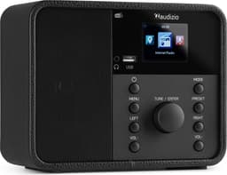 Audizio Nardo - DAB+ en internetradio met Bluetooth en FM - incl. afstandsbediening - Zwart — thumbnail 1