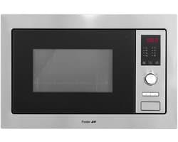 Foster 7151 010 magnetron Zwart, RVS Inbouw magnetron combinatie 25 L 900 W
