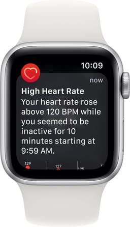Apple Watch SE 2022 - Smartwatch - 40mm dames en heren- Zilver Aluminium — thumbnail 5