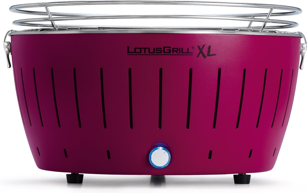LotusGrill XL Tafelbarbecue - Ø435mm - Paars — afbeelding 1