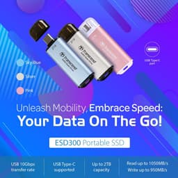 Externe SSD - Draagbare Opslag - Bestanden Overzetten - Supersnelle Overdracht - 512 GB - Zilver — thumbnail 3