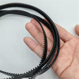 Aandrijfriem Keukenapparatuur - Vervangende Riem Mixer - Stabiel Mixen Ingrediënten - Precisie Tand Ontwerp - 375 mm Lengte - Zwart — thumbnail 2
