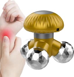 Draagbare Massage Gun - Spierontspanning Tool - Herstel Na Sport - 30 Snelheden LCD - 11 x 10.8 cm - Wit — thumbnail 1