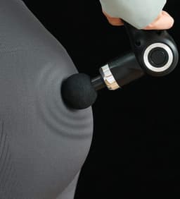 Massagepistool - Fascia gun - Spierherstel - Draagbaar ontwerp - 15.5 x 11 cm - Zwart — thumbnail 3