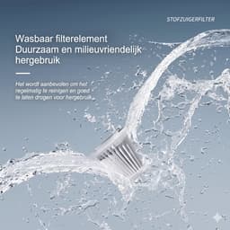 OPTIMERA® 2-in-1 Auto Stofzuiger PRO - Zuigen & Blazen - Kruimeldief - 7 Opzetstukken - Oplaadbaar - Handstofzuiger - Air Duster - Zwart — thumbnail 2