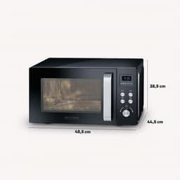 Mini Oven Magnetron - Compacte Oven Grill Magnetron - Snel Eten Bereiden - Met Grill en Hete Lucht — thumbnail 2