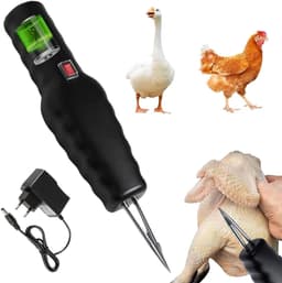 Draagbare elektrische pluimveeverwijderaar voor kippen, efficiënt en gebruiksvriendelijk, ideaal voor pluimveehouders — thumbnail 1