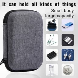 Dailygoods - Dailygoody - Beschermhoes extern harde schijf 2,5 inch - Schokbestendig en waterdicht - Robuuste bescherming - Draagbaar en veilig - Perfect voor SSD ... — thumbnail 3