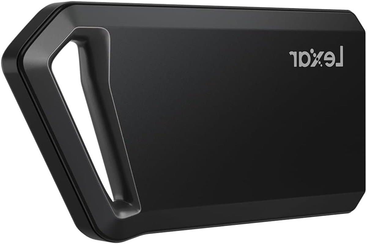 Externe SSD - Snelle Opslag - Data Overzetten - Aluminium Behuizing - 1 TB - Zwart — afbeelding 1