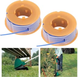 Grasmaaier Spoellijn - Trimmer Spoelen - Gazon Onderhoud - Duurzaam Nylon - 2 Stuks - Blauw — thumbnail 2