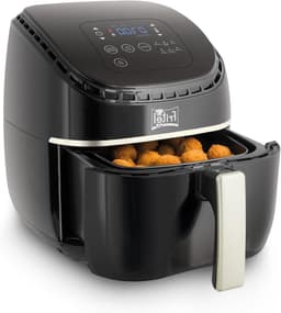 Digitale Heteluchtfriteuse - Snackmaker Airfryer - Gezond Frituren - 6 Voorgeprogrammeerde Functies - 3.2 Liter - Zilver Zwart — thumbnail 1