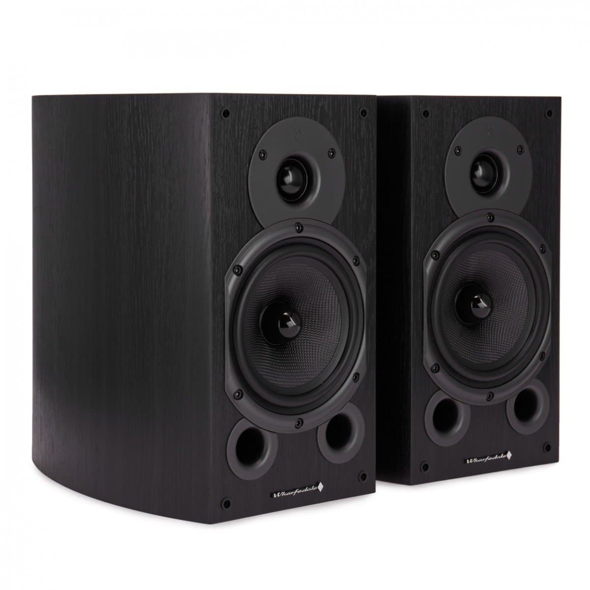 Wharfedale Diamond 9.1 Bookshelf Speakers (Pair), Black — afbeelding 1
