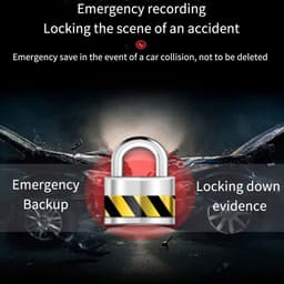 Dailygoody - Dash Cam - 1080P Full HD - Nachtzicht - 170 Graden Groothoek - Parkeermonitor - Zwaartekrachtsensor - Voor auto — thumbnail 2