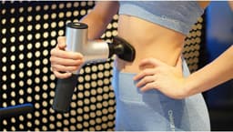 Massagepistool - Spierontspanningspistool Percussie massager - Spierherstel - Stille Borstelloze Motor - 0.9 kg - Zwart — thumbnail 5