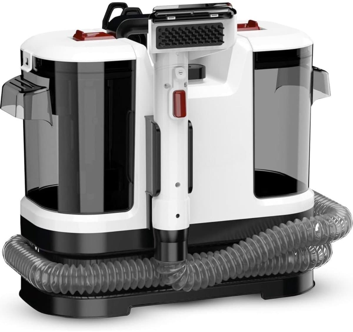 KAD® Vlekkenreiniger - Vlekkenreiniger voor Bank & Tapijt - Krachtige Tapijtreiniger Machine - Zwart/Wit - 18cm x 30cm x 36cm — afbeelding 1