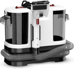 KAD® Vlekkenreiniger - Vlekkenreiniger voor Bank & Tapijt - Krachtige Tapijtreiniger Machine - Zwart/Wit - 18cm x 30cm x 36cm — thumbnail 1