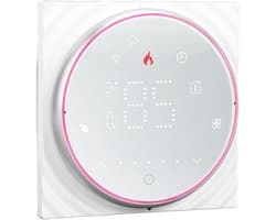 Slimme WiFi Thermostaat - Verwarming Thermostaat - Energie Besparen - Programmeerbaar met LCD - 95-240V - Zwart