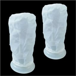 Tweedelige nylon IBC-filterset, IBC-regenwaterfilterhoes, wasbare IBC-filters, accessoires voor filterbehuizing met 200 mesh, geschikt voor IBC-regenwatertanks van 1000 liter. — thumbnail 1