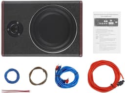 Novari - Subwoofer - Subwoofer auto - Subwoofer auto met versterker - Subwoofer actieve - Subwoofer met versterker - 600W - 200Hz — thumbnail 5