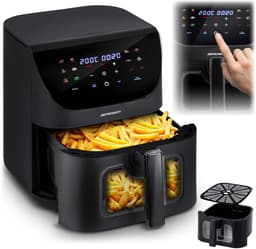 Berdsen BD-660 - Heteluchtfriteuse - 8L - 1700W - Touchscreen — thumbnail 1
