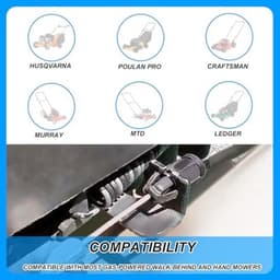 183281 Gaskabel Grasmaaier - Vervangende Kabel - 135 cm - Compatibel met MTD, Murray, Craftsman en Poulan Pro — thumbnail 2