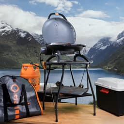 O-Grill 500 Gas BBQ - Draagbare Gas BBQ - Compact & Krachtig - Camping / Balkon - Zwart — thumbnail 3