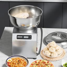 Professionele Kneedmachine - Deegmaker Mixer - Brood Pizza Maken - Dubbele Rotatie Technologie - 5 kg 8 kg - Zilver — thumbnail 1