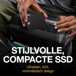 Externe SSD - Draagbare Opslag - Bestanden Overzetten - Razendsnelle Dataoverdracht - 2 TB - Zwart — thumbnail 2