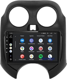 CarPlay autoradio geschikt voor Nissan Micra | 2011 t/m 2016 | Android 13 | Draadloos Apple CarPlay & Android Auto | 2GB + 32GB | Denago DNG-A403 | 2025 model | 2011 2012 2013 2014 2015 2016 | Bluetooth & Wifi — thumbnail 5