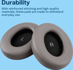 Vervangende Oorkussens voor Sennheiser Momentum 4 Wireless Over-Ear Hoofdtelefoons van MMOBIEL – Memory Foam en Protein PU Koptelefoon Oorkussens - Noise Isolation Earpads – Bruin — thumbnail 5