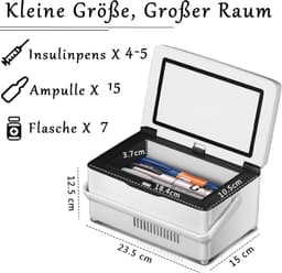 Equivera Mini Fridge for Drinks - Kleine Koelkast - Mini Koelkasten - Minibar - Mini Fridge - Mini Koelkast - Mini Koelkastje - Must have voor in Huis! — thumbnail 2