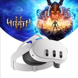 Meta Quest 3 128 GB - VR Bril 128 GB - Qualcomm Snapdragon XR2 Gen 2 - 2064 x 2208 Pixels - USB Type-C - Wi-Fi 6E - zwart,wit — thumbnail 2