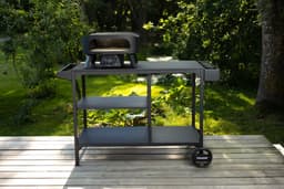 Cozze® BBQ Station - Complete Grilloplossing voor Buitenkeukens met Pizzaoven en Opslagmogelijkheden — thumbnail 4